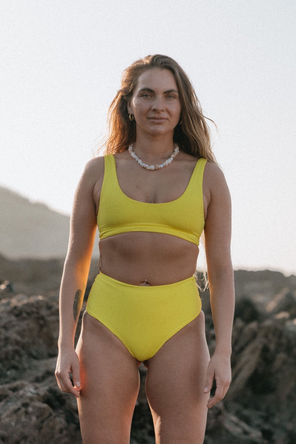 MOW Equinox - High Waisted Bikini Bottoms - Sol