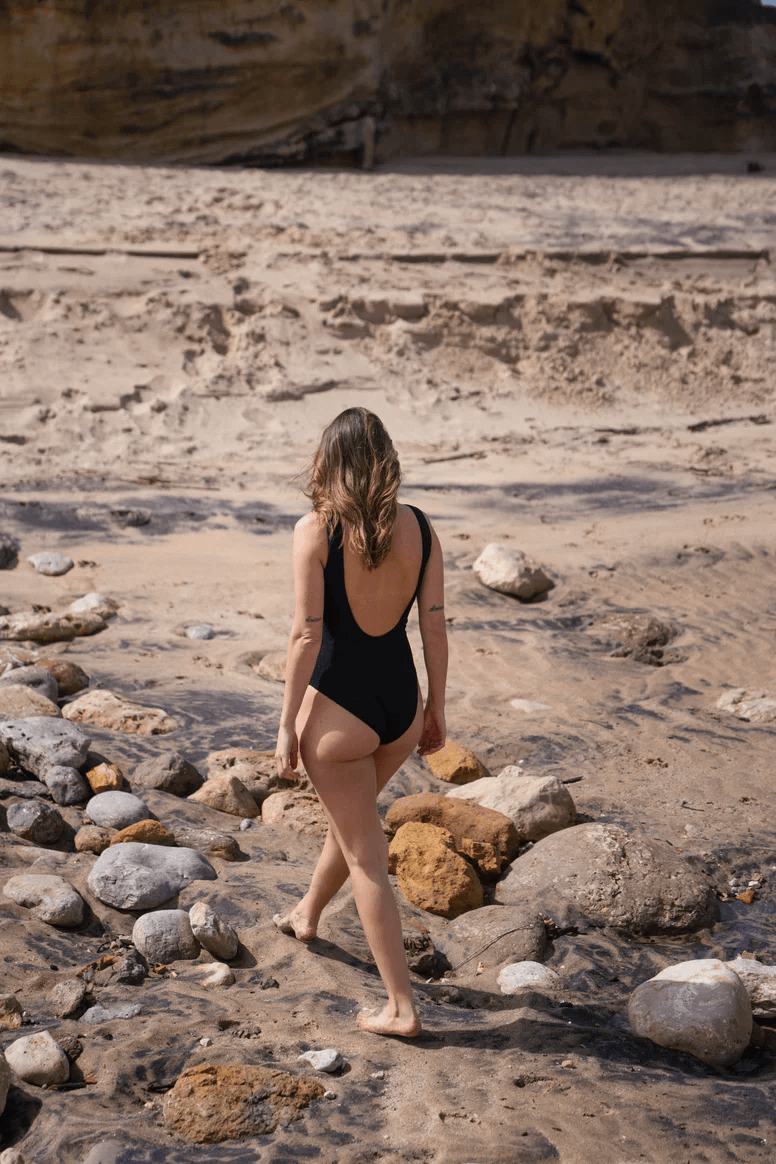 Ohoy Monday - Wave Textured One Piece Swimsuit