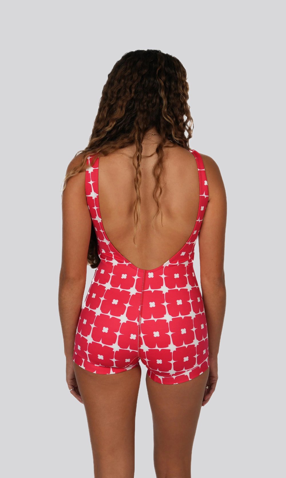 Winki Lola Cherry - Boyleg 1mm Neoprene One Piece Swimsuit